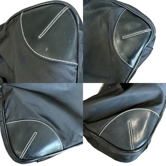 💎✨BEAUTIFUL✨💎Authentic Prada Black Tessuto Shoulder Bag - Picture 5 of 5